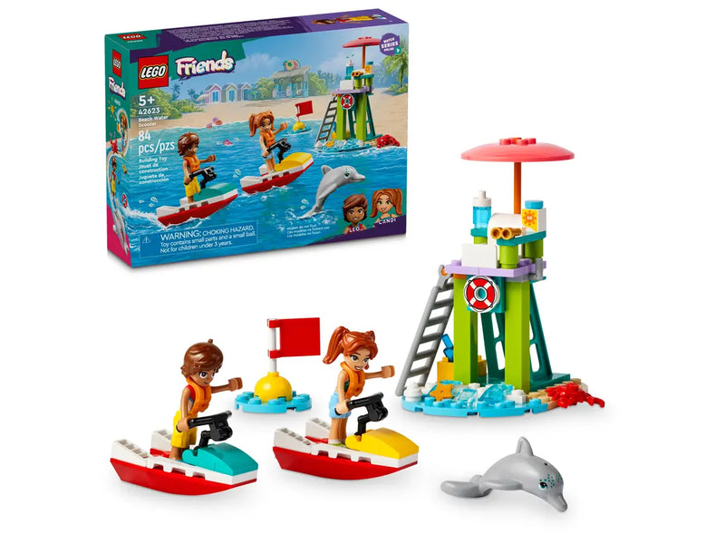 Load image into Gallery viewer, Lego Friends Beach Water Scooter 84pc
