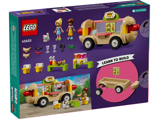 Lego Friends Hot Dog Food Truck 100pc