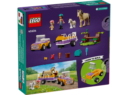 Lego Friends Horse and Pony Trailer 105pc