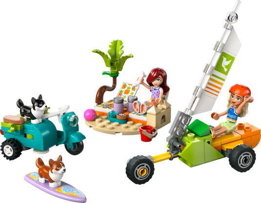 LEGO Friends Surfing Dogs and Scooter Adventure