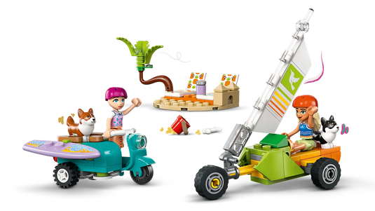 LEGO Friends Surfing Dogs and Scooter Adventure