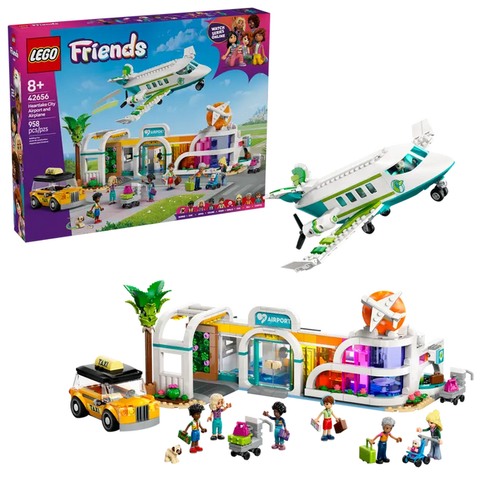 Lego Friends Heartlake City Airport and Airplane