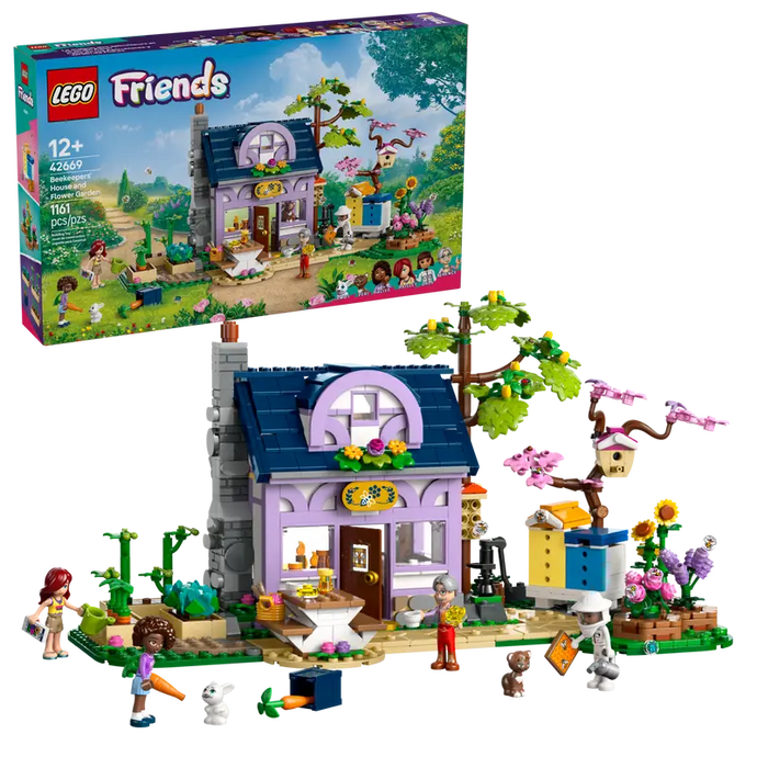 Lego Friends Beekeepers' House and Flower Garden