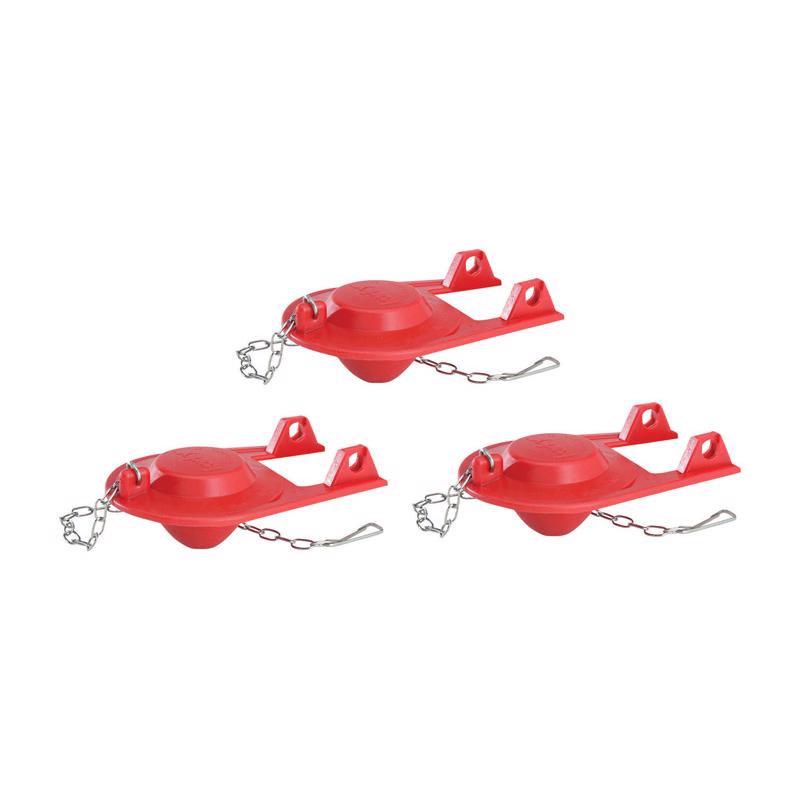 Load image into Gallery viewer, Fluidmaster PerforMAX Flush Valve Kit Black/Red Rubber

