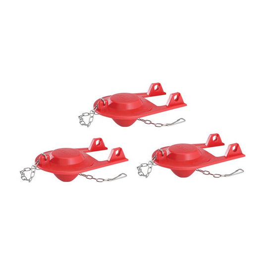 Fluidmaster PerforMAX Flush Valve Kit Black/Red Rubber
