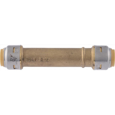 SharkBite Push to Connect 1/2 in. PTC each X 1/2 in. D Brass Slip Coupling