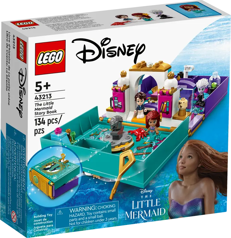 Load image into Gallery viewer, Lego Disney The Little Mermaid Story Book 134pc
