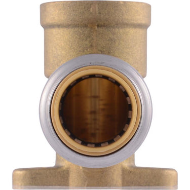 SharkBite Push to Connect 1/2 in. PTC each X 1/2 in. D FIP Brass 90 Degree Drop Ear Elbow
