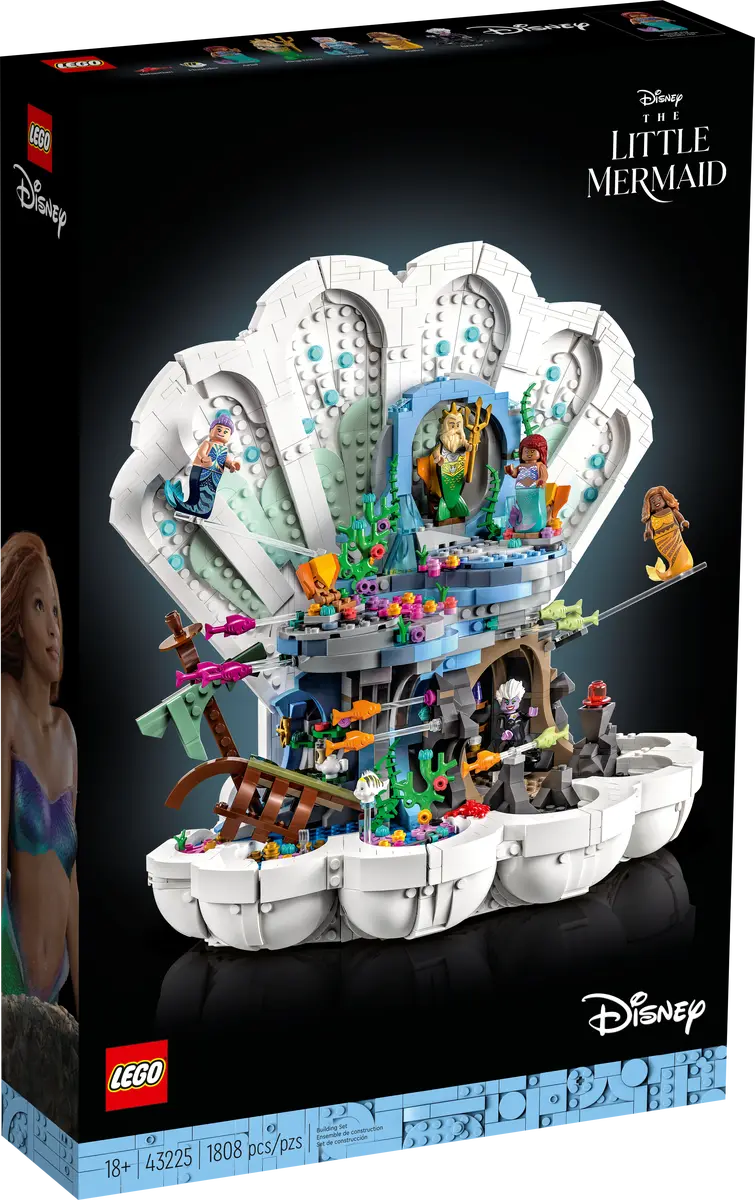 Load image into Gallery viewer, Lego Disney The Little Mermaid Royal Clamshell
