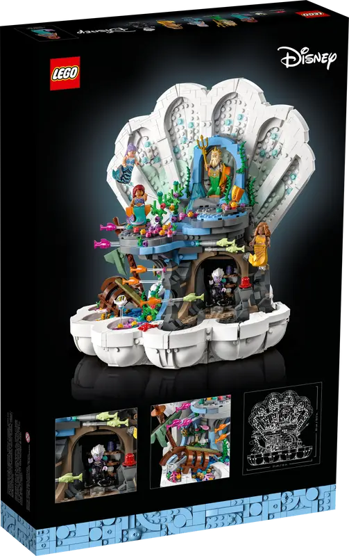 Load image into Gallery viewer, Lego Disney The Little Mermaid Royal Clamshell
