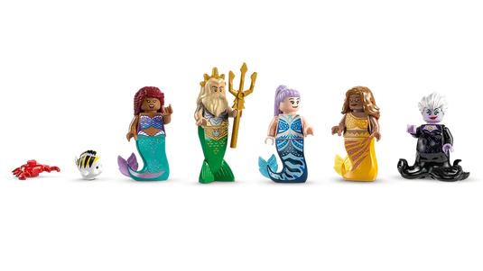 Lego Disney The Little Mermaid Royal Clamshell