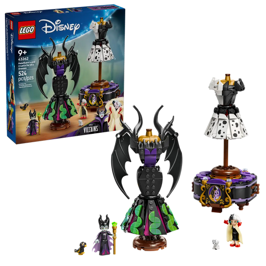 LEGO Disney Maleficent's and Cruella De Vil's Dresses