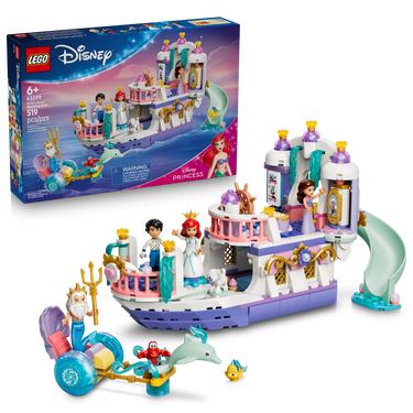 LEGO® ǀ Disney Princess Ariel’s Royal Wedding Boat
