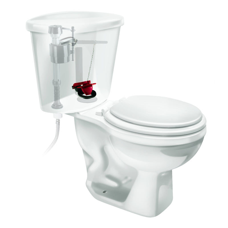 Load image into Gallery viewer, Fluidmaster PerforMAX Flush Valve Kit Black/Red Rubber
