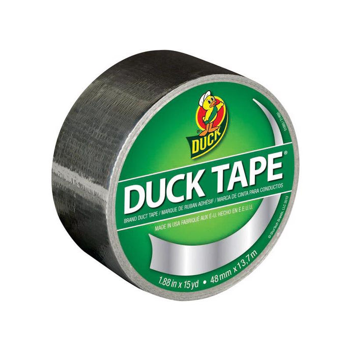 Duck 1.88 in. W X 15 yd L Chrome Solid Duct Tape