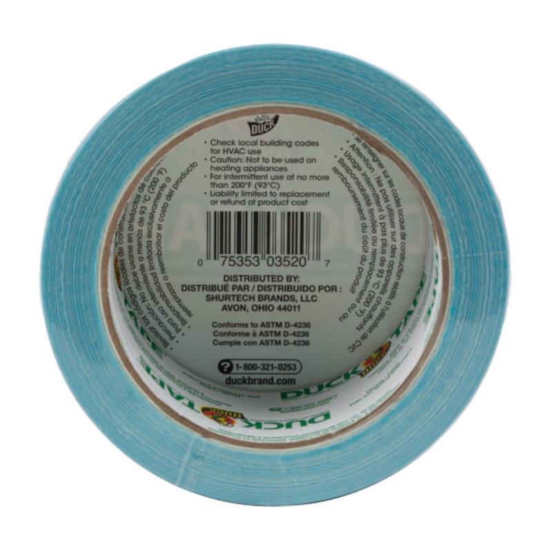 Load image into Gallery viewer, Duck 1.88 in. W X 20 yd L Aqua Solid Duct Tape
