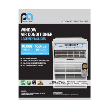Perfect Aire 10000 BTU Casement Air Conditioner w/Remote (In-Store Pickup Only)