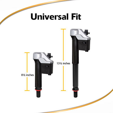 Korky QuietFILL Platinum Universal Toilet Fill Valve Multicolored For Universal
