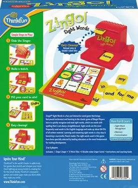Zingo! Sight Words