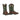 Twister Boy's Forest Green Blaise Western Boots 4