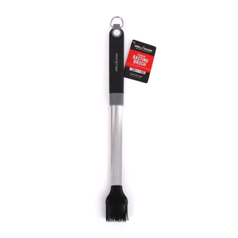 Load image into Gallery viewer, Grill Mark Silicone/Steel Grill Basting Brush
