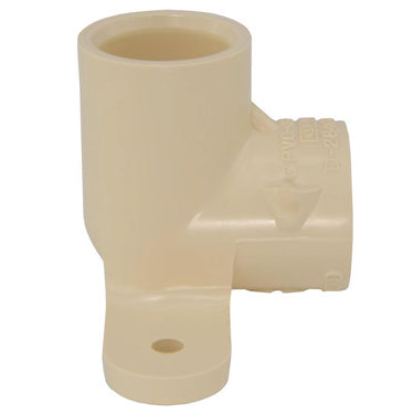 Charlotte Pipe FlowGuard 1/2 in. Socket X 1/2 in. D Socket CPVC Drop Ear Elbow