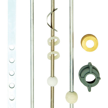 Ace n/a in. D X 8 in. L Metal Sink Drain Rod and Strap