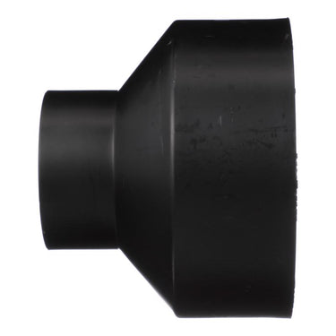 Charlotte Pipe 4 in. Hub X 2 in. D Hub ABS Coupling