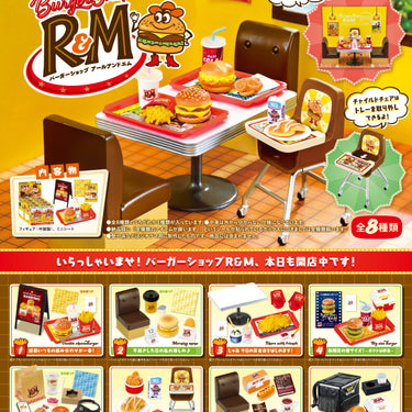 Re-ment Petit Burger Shop R&M Blind Box