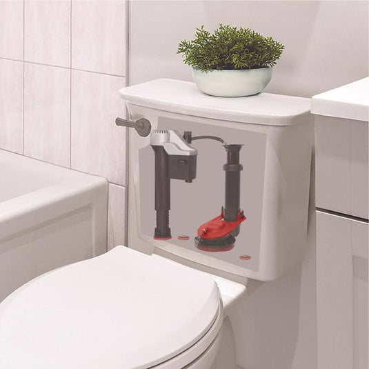 Korky Ultra High Performance Universal 2 Inch Toilet Flapper Red For Universal