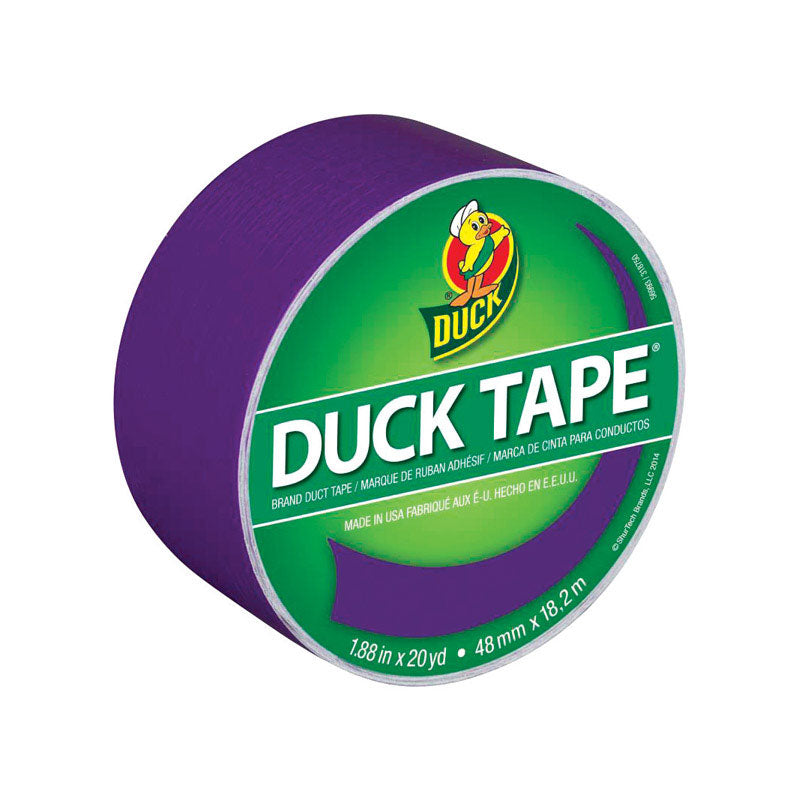 Load image into Gallery viewer, Duck 1.88 in. W X 20 yd L Purple Solid Duct Tape
