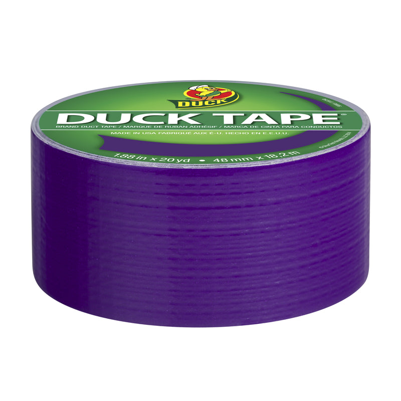 Load image into Gallery viewer, Duck 1.88 in. W X 20 yd L Purple Solid Duct Tape
