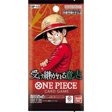ONE PIECE Trading Card Game Carrying on His Will Booster Pack OP-13 [JAPANESE]