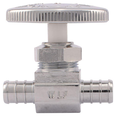 SharkBite PEX 1/2 in. PEX Barb X 1/2 in. Brass Stop Valve