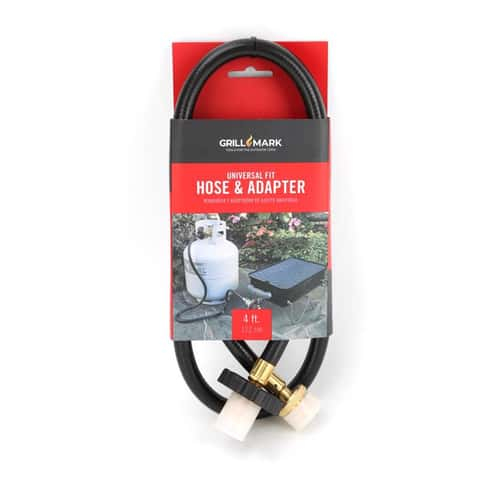 Grill Mark Universal Plastic Gas Line Hose & Adapter