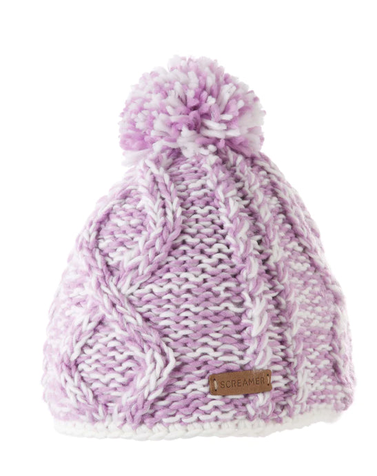 SCREAMER KIDS ROBBI BEANIE LIGHT PURPLE