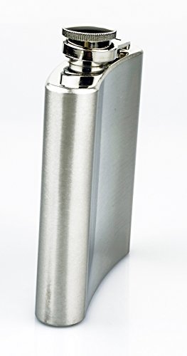 SE Stainless Steel 6 Oz. Hip Flask