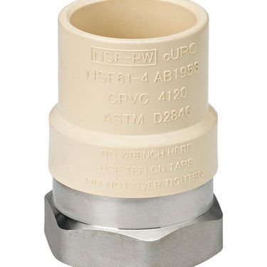 Homewerks Schedule 40 3/4 in. Slip X 3/4 in. D FPT CPVC Transition Adapter 1 pk