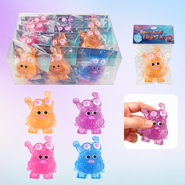 Squishy 3.5" Jelly Aliens (Sold Separately)