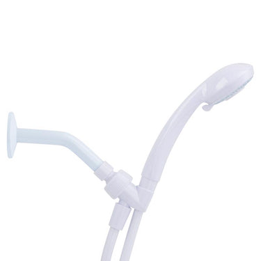 Oakbrook Collection White PVC 3 settings Handheld Showerhead 1.8 gpm