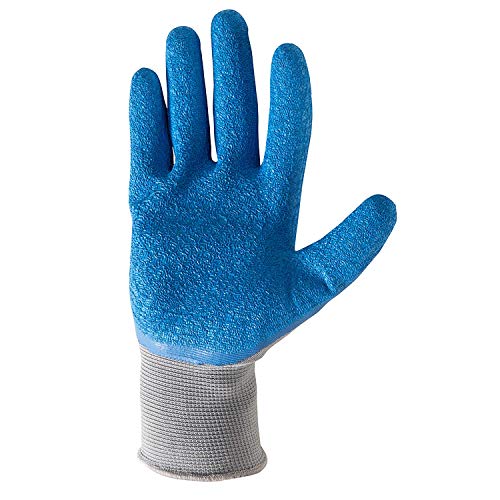 Load image into Gallery viewer, Wells Lamont 3 Pair Pack Latex Grip Work Gloves Extra Large  Grey
