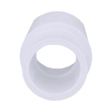 Charlotte Pipe Schedule 40 1 in. Slip X 3/4 in. D Slip PVC Coupling 1 pk
