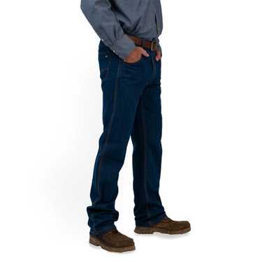 Key Performance Comfort 5-Pocket Jeans Relaxed Fit (Indigo) Size 42x32