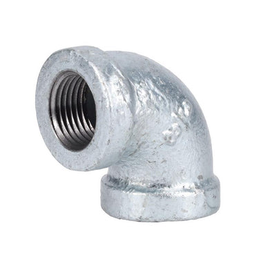 STZ Industries 3/8 in. FIP each X 3/8 in. D FIP Galvanized Malleable Iron 90 Degree Elbow