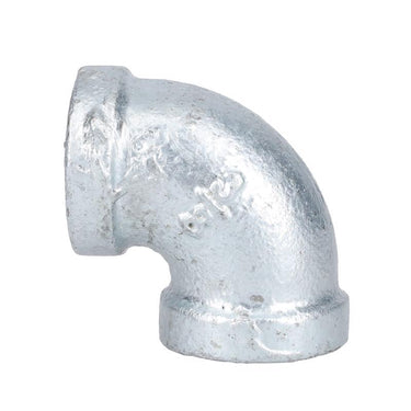 STZ Industries 3/8 in. FIP each X 3/8 in. D FIP Galvanized Malleable Iron 90 Degree Elbow