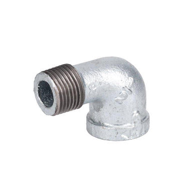 STZ Industries 1/2 in. FIP each X 1/2 in. D MIP Galvanized Malleable Iron 90 Degree Street Elbow