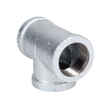 STZ Industries 1 in. FIP each X 1 in. D FIP 1 in. D FIP Galvanized Malleable Iron Tee