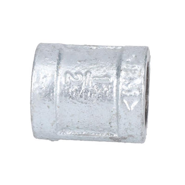 STZ Industries 1/2 in. FIP each X 1/2 in. D FIP Galvanized Malleable Iron Coupling