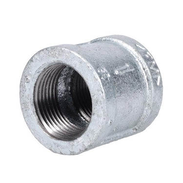 STZ Industries 1 in. FIP each X 1 in. D FIP Galvanized Malleable Iron Coupling