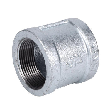 STZ Industries 1-1/2 in. FIP each X 1-1/2 in. D FIP Galvanized Malleable Iron Coupling